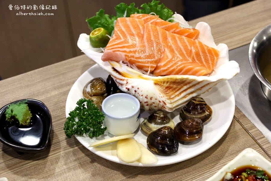 頂湯涮涮鍋跳蝦活蟹．桃園龜山美食（主打海鮮有生魚片料理的火鍋店）
