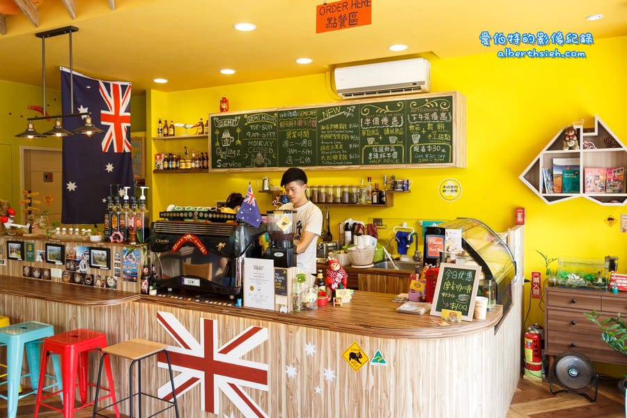 袋鼠咖啡GEMI Cafe．桃園區美食（澳洲風格的拉花咖啡以及美味輕食）