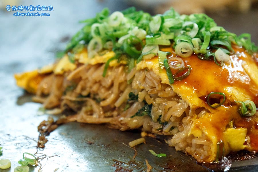廣島美食．電光石火（充滿多層次和飽足感的青蔥味廣島燒）