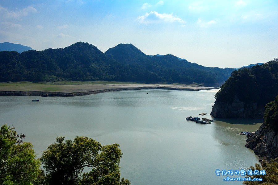 桃園大溪．大溪湖畔&水底土地公廟（季節限定石門水庫風光景色）