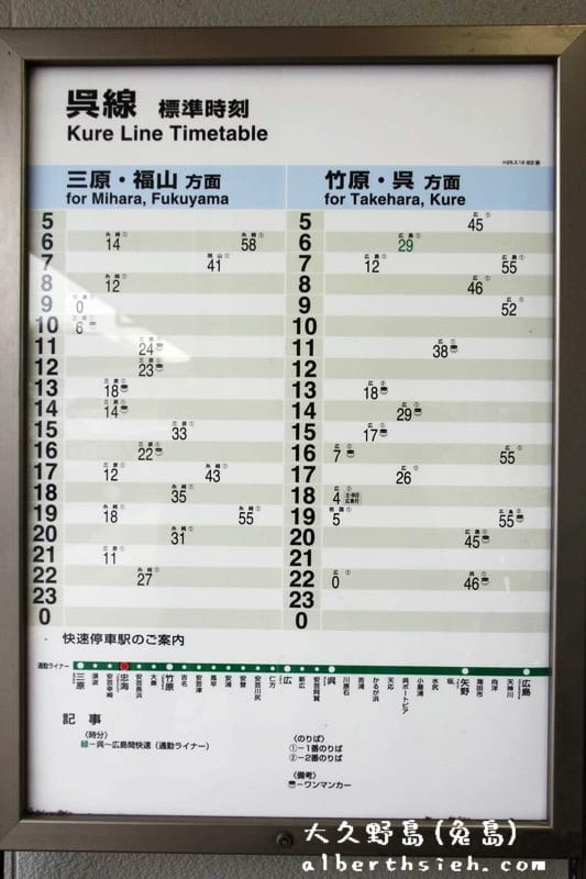 大久野島-ウサギ島．廣島竹原景點（兔島交通景點介紹）