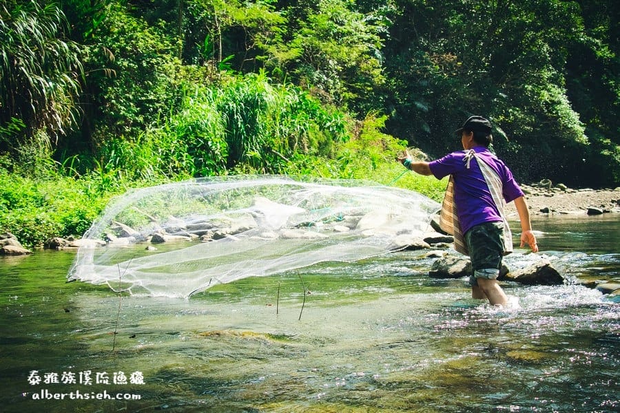 桃園復興．霞雲坪清龍谷（原住民泰雅族溪流漁獵）