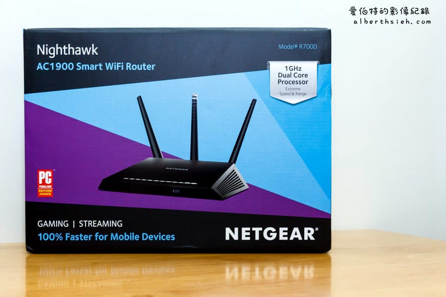 Netgear 夜鷹．Nighthawk R7000（功能強大性價比優的無線路由器）