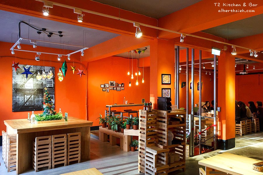 T2 Kitchen & Bar 美式餐廳．桃園區美食（充滿活力，氣氛佳，餐點好吃）