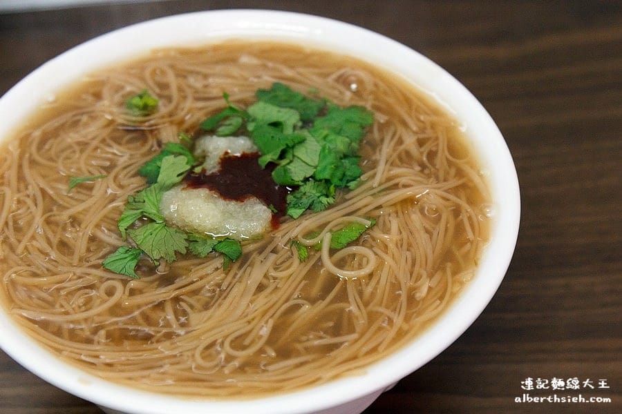 連記麵線大王．桃園小吃美食（清爽順口好吃的蚵仔麵線）
