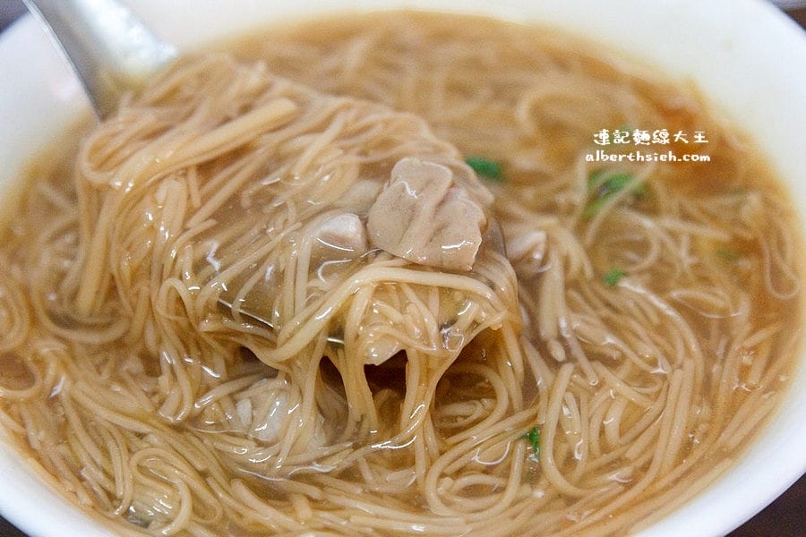 連記麵線大王．桃園小吃美食（清爽順口好吃的蚵仔麵線）