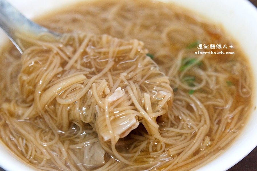 連記麵線大王．桃園小吃美食（清爽順口好吃的蚵仔麵線）