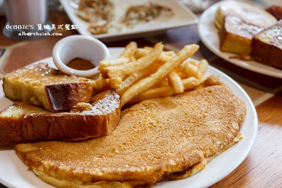 DEBBIE’S 黛彼美式餐點．桃園區美食（沒有低消不限時的早午餐餐廳）