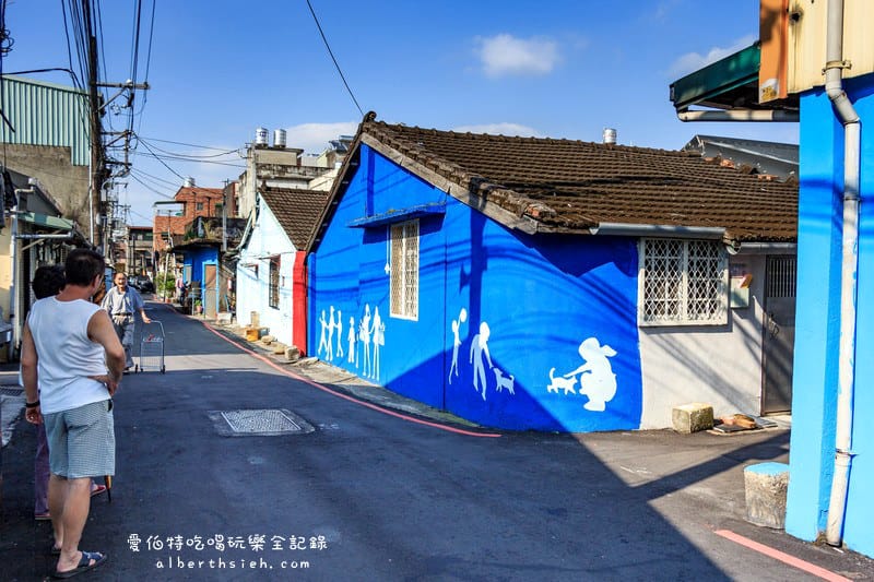 百米矮牆彩繪．桃園大溪景點（增加樣貌邀鄰里串門子）