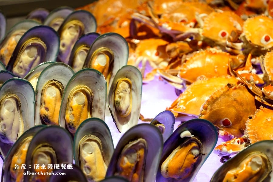 漢來海港餐廳桃園店｜台茂蘆竹BUFFET吃到飽，海鮮甜點眾多