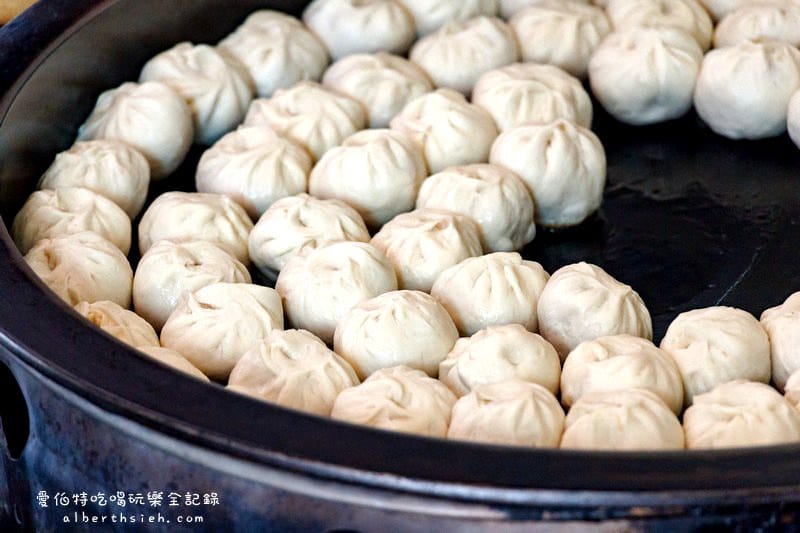 桃園大溪早餐．上海生煎包（皮軟Q嫩肉鮮甜）