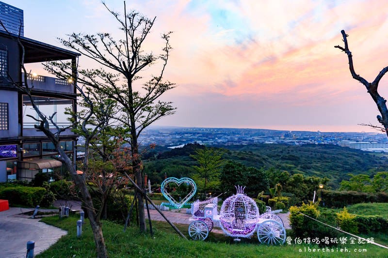 海灣星空．桃園蘆竹咖啡廳（180度景觀視野賞夕陽望海景看飛機）