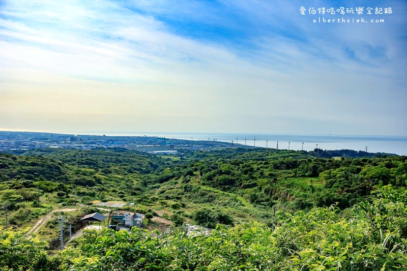 海灣星空．桃園蘆竹咖啡廳（180度景觀視野賞夕陽望海景看飛機）