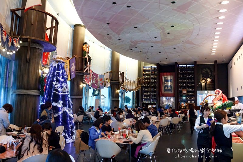 芭拉蒂海上餐廳BARATIE．東京台場美食（海賊迷必去的朝聖景點）