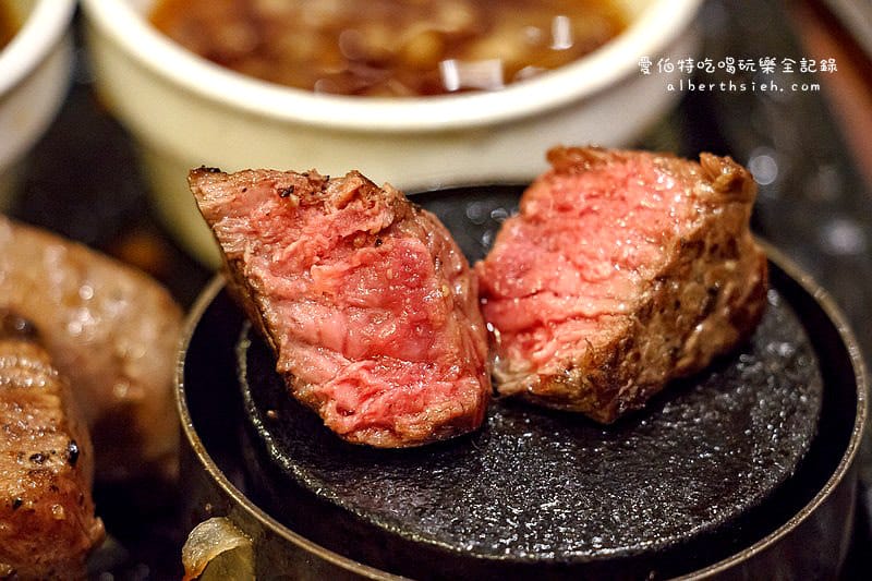東京台場自由行．Diver City：Hamburg & Steak HIRO（有附上鐵板可以自行燒烤加熱牛排）