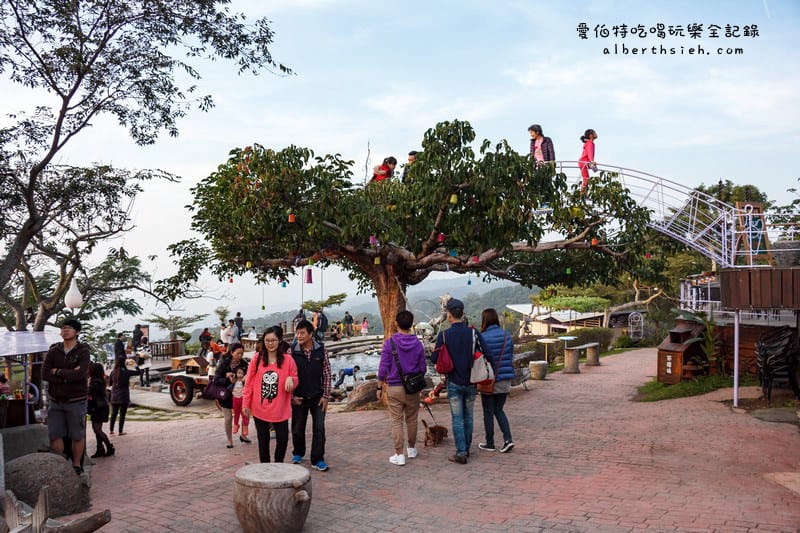南投市．星月天空（賞夕陽夜景的猴探井親子互動園區）