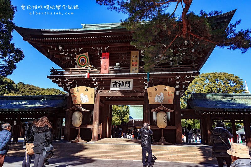 明治神宮．東京澀谷景點（園區腹地廣大日本參拜人數首位的重要神社）