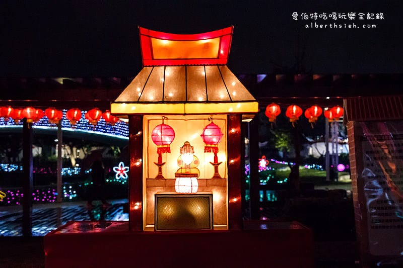 2016台灣燈會在桃園．中路服務區：副燈祥猴獻桃（風禾公園2號轉運站&美食區）