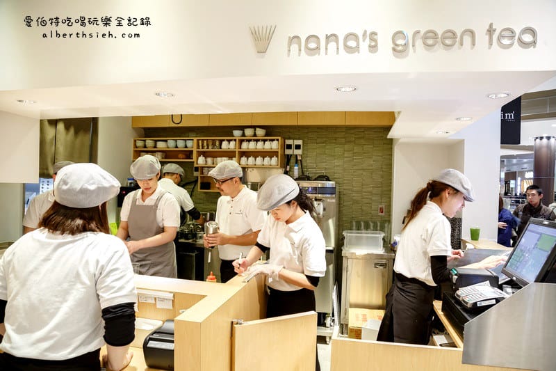新北市林口．三井Outlet：nana’s green tea（抹茶界的星巴克）