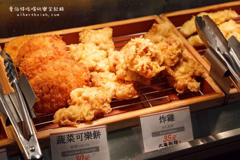 丸龜製麵．桃園新光三越美食（烏龍麵條Q彈滑順好吃）