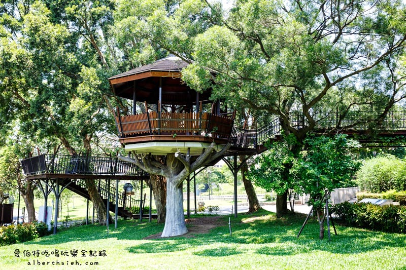 桃園親子景點．虎頭山奧爾森林學堂（有樹屋有遊樂設施小朋友超愛）