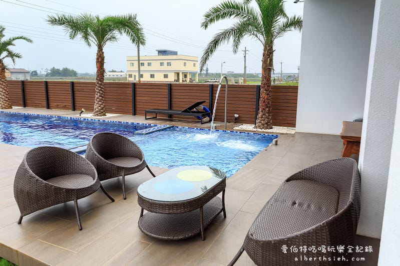 宜蘭五結．The One Villa 樂灣民宿（偶像劇般的泳池派對）