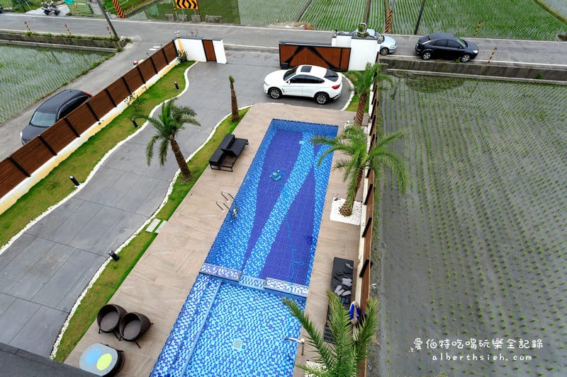 宜蘭五結．The One Villa 樂灣民宿（偶像劇般的泳池派對）