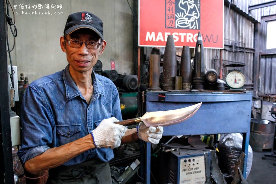 金門金寧．金合利鋼刀（可以現場觀看正宗鋼刀的製作）