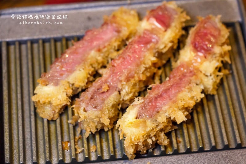 台北微風松高．伊勢路-勝勢日式豬排（夏日新菜酥炸炙燒肋眼牛排酥脆軟嫩好吃）