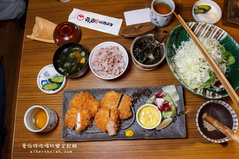 台北微風松高．伊勢路-勝勢日式豬排（夏日新菜酥炸炙燒肋眼牛排酥脆軟嫩好吃）