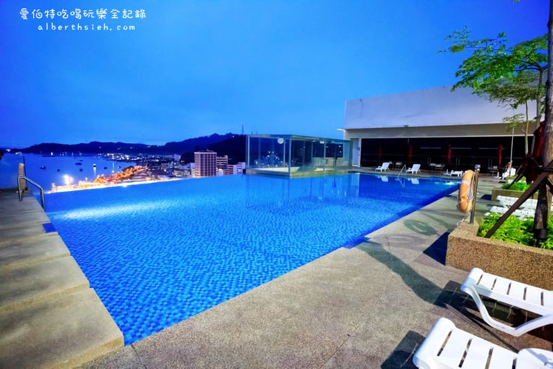 馬來西亞沙巴住宿．山打根：福朋喜來登酒店（市區最高建築擁有無邊際泳池）