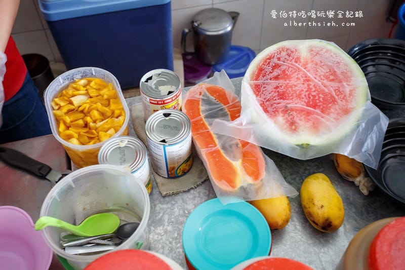 馬來西亞沙巴美食．山打根：建發食物中心（ABC冰清涼解暑初體驗）