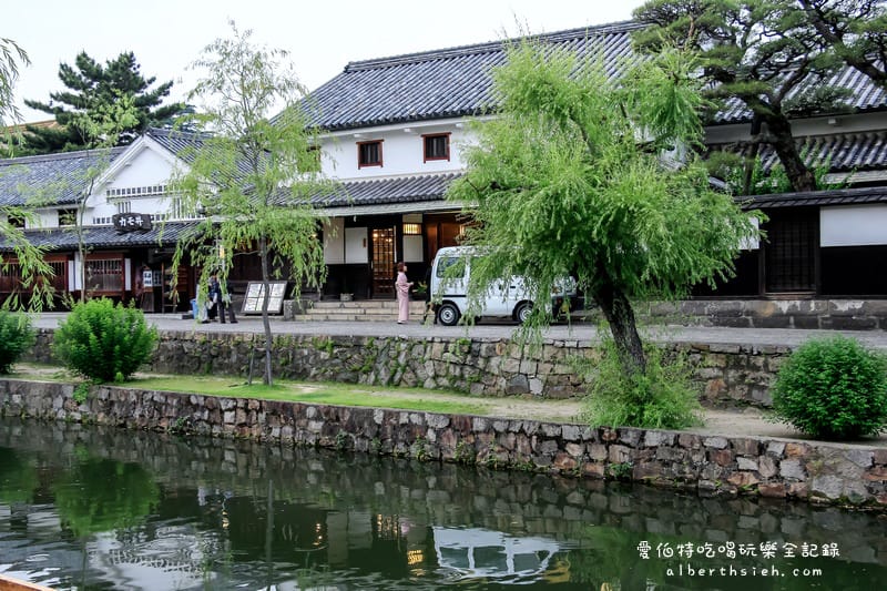 倉敷美觀地區｜日本岡山景點，夜景超美，江戶時代悠閒美麗景致
