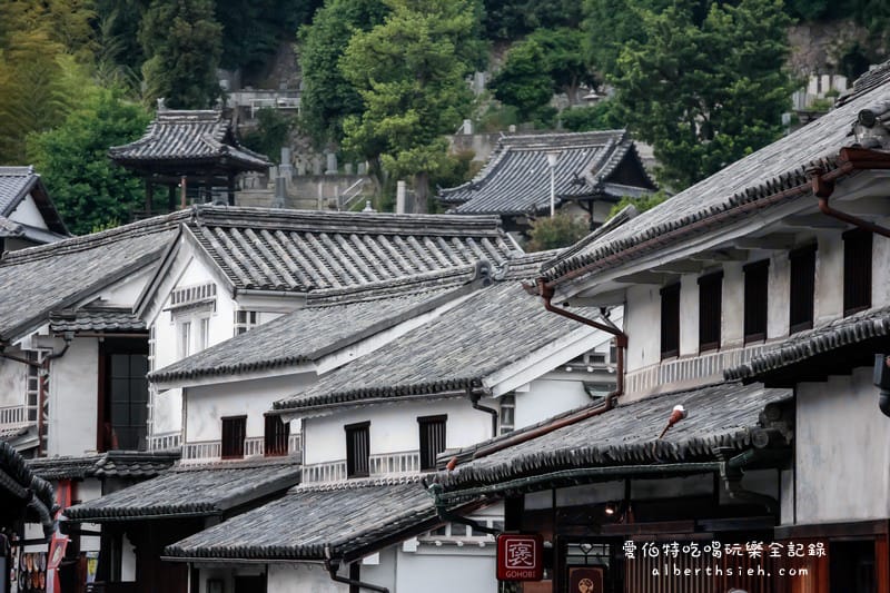 倉敷美觀地區｜日本岡山景點，夜景超美，江戶時代悠閒美麗景致