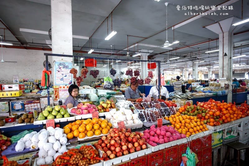 馬來西亞沙巴美食．山打根：中央巴剎（當地日常食材購買市場）