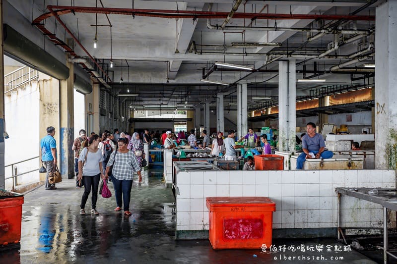 馬來西亞沙巴美食．山打根：中央巴剎（當地日常食材購買市場）