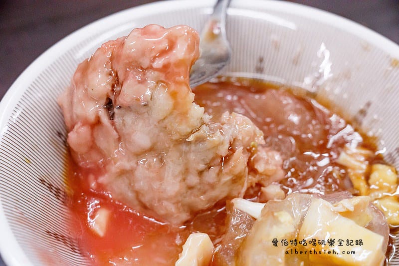 中平肉圓世家．桃園中壢美食（皮Q內餡清爽不油膩的清蒸肉圓）