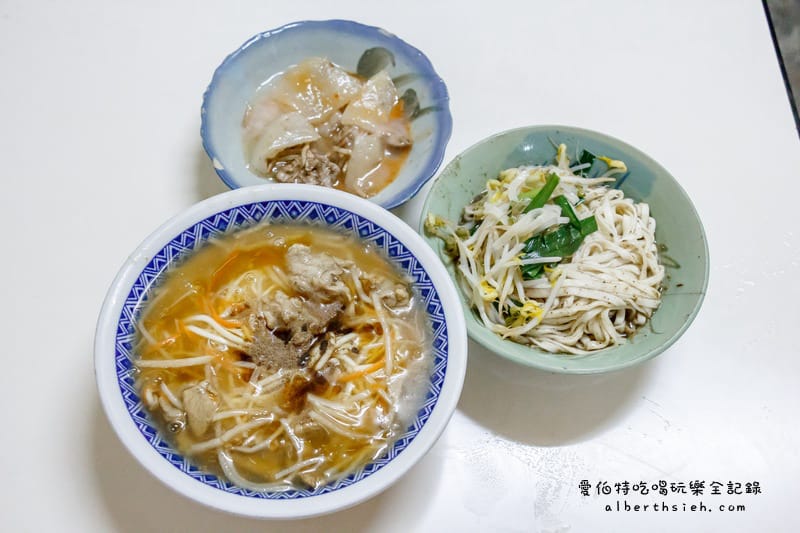 台中后里．阿松肉丸美食店（第三市場中的50年小吃老店）