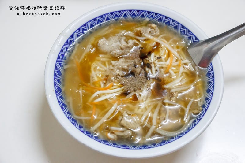 台中后里．阿松肉丸美食店（第三市場中的50年小吃老店）