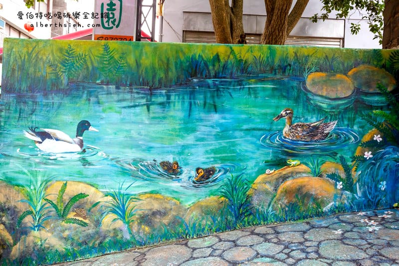 苗栗三義景點．建中國小99階3D彩繪階梯（把當地的特色景點通通畫進來）