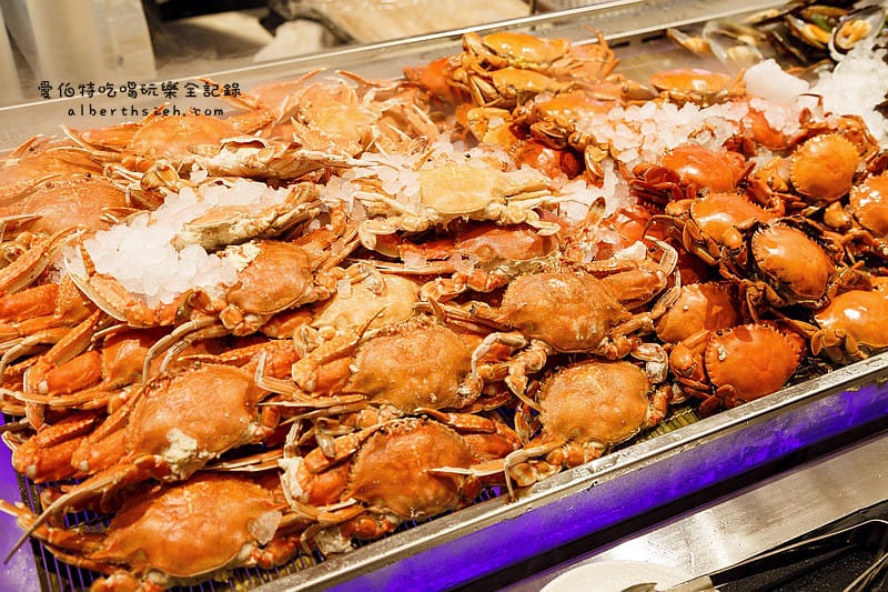台北吃到飽．漢來海港餐廳-天母SOGO（Buffet種類超多螃蟹海鮮甜點讓你吃到爽）