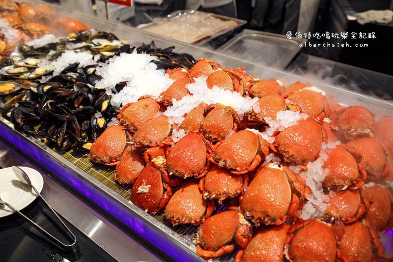 台北吃到飽．漢來海港餐廳-天母SOGO（Buffet種類超多螃蟹海鮮甜點讓你吃到爽）
