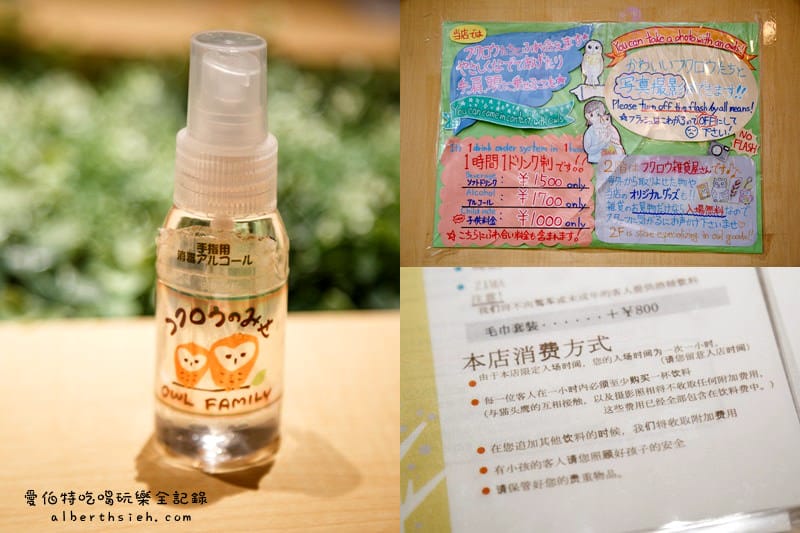 九州福岡必去．OWL Family 貓頭鷹咖啡廳（超療癒超萌可愛值爆表）