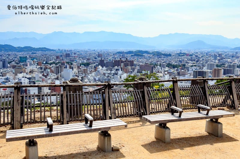 伊予松山城．四國愛媛景點（最高海拔的城堡，需要搭乘空中纜車登山）