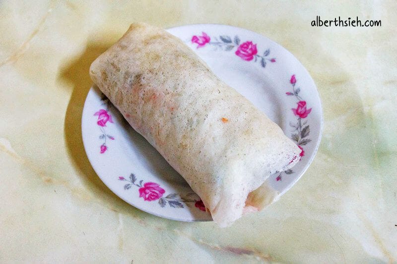 健民潤餅．桃園美食小吃（餅皮Q彈口感香脆清爽）