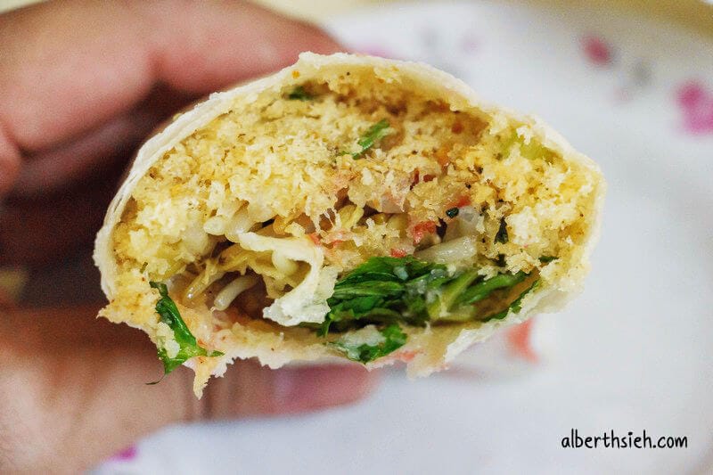 健民潤餅．桃園美食小吃（餅皮Q彈口感香脆清爽）