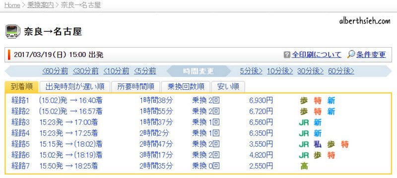 高速巴士Meitetsu bus如何搭乘以及訂票（名鐵巴士從奈良到名古屋）