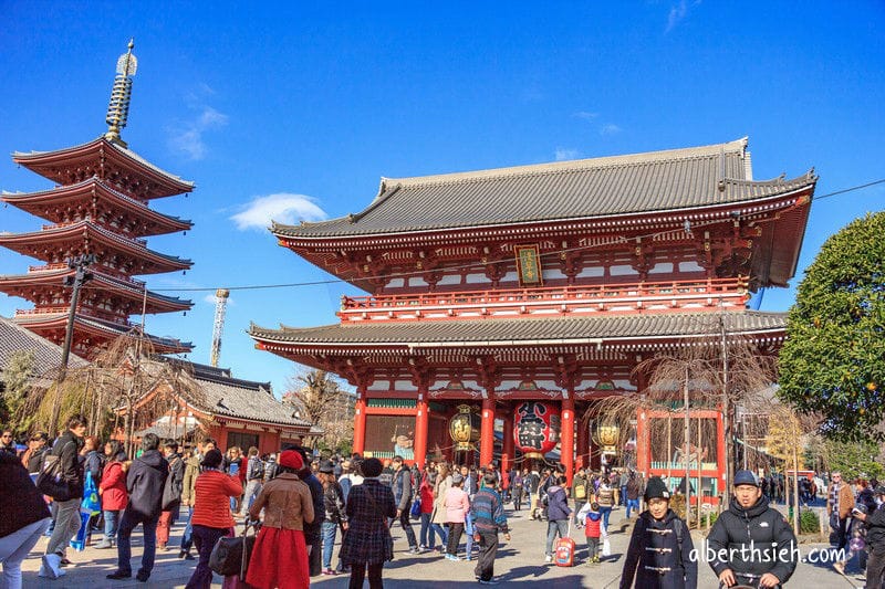 淺草寺雷門．東京景點（東京必去的代表地標以及最古老的寺廟）