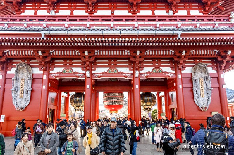 淺草寺雷門．東京景點（東京必去的代表地標以及最古老的寺廟）