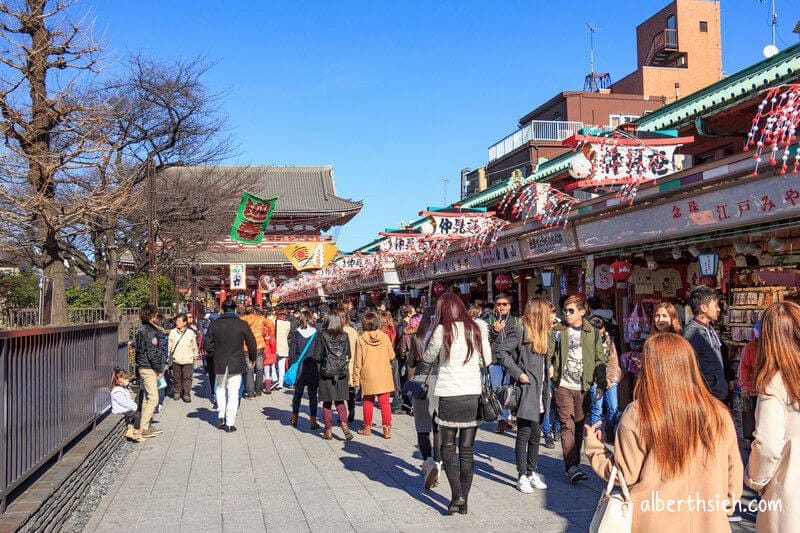 淺草寺雷門．東京景點（東京必去的代表地標以及最古老的寺廟）